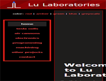 Tablet Screenshot of lulabs.net